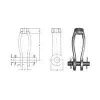 339 Forged Steel Clevis